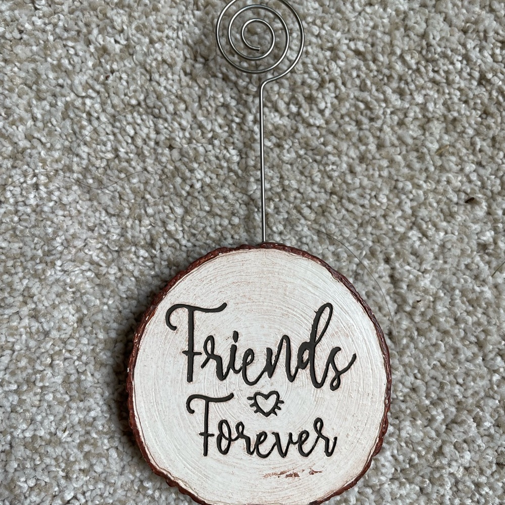 Friends forever photo holder
